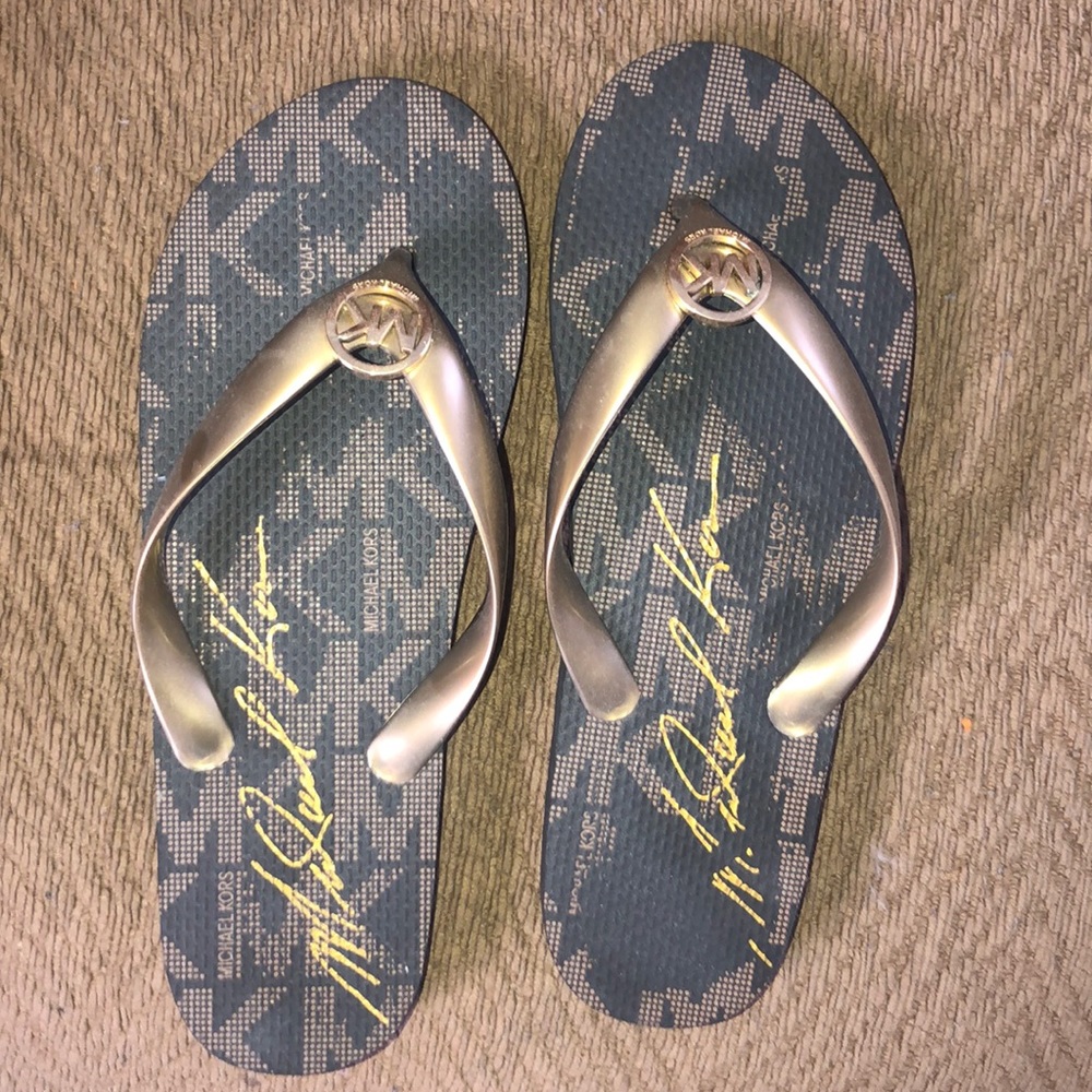 Michael Kors flip-flops good condition